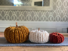 Load image into Gallery viewer, Luxe Chunky Knit Pumpkins