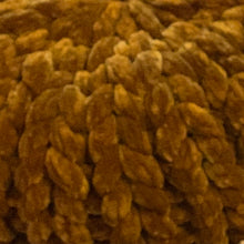 Load image into Gallery viewer, Chunky Knit Velvet Pouf Pillow