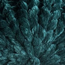 Load image into Gallery viewer, Chunky Knit Velvet Pouf Pillow