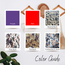 Load image into Gallery viewer, Chenille Chunky Knit Pumpkins
