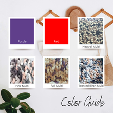 Load image into Gallery viewer, Chunky Knit Blanket Small
