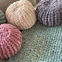 Load image into Gallery viewer, Velvet Pouf Pillows
